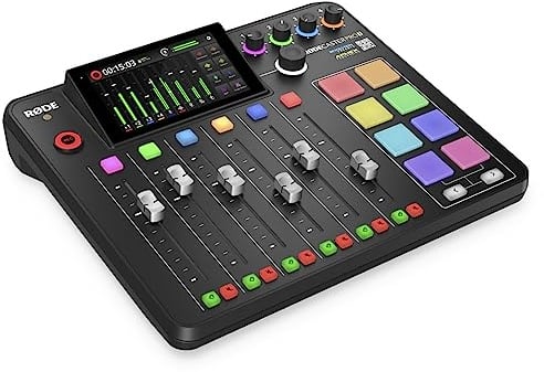 Rode Rodecaster Pro II Podcast-Mischpult Schwarz
