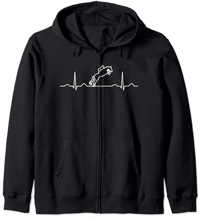 Reiterin Heartbeat Bekleidung, Reiterin Herren Jungen Kapuzenjacke