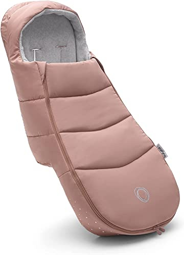 Bugaboo Ganzjahres Fußsack, unverzichtbares Kinderwagen-Zubehör für Jede Jahreszeit, wasserdichter und atmungsaktiver Fußwärmer, Pink