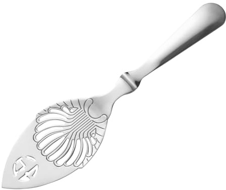 Edelstahl Absinth Löffel wermut 16 3Cm wermutlöffel Silber Bar ZubehöR Cocktail Filter LöFfel FüR Absinthtrinken