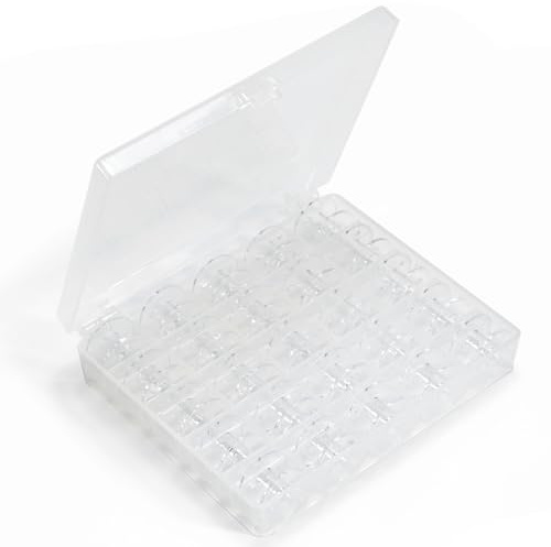 Cheerhom HO-02 Nähmaschinen Spulen, Transparent, 1 stück (1er Pack)