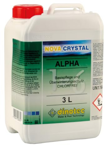 dinotec NOVA Crystal Alpha 3 Liter - chlorfreie Wasserpflege