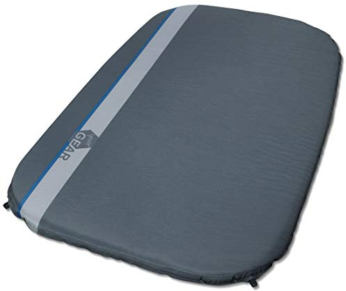 your GEAR ISO Duo Max - selbstaufblasbare 2 Personen Isomatte 198x130x7 cm | Doppel-Luftmatratze für Camping, Outdoor, Gästebett | Komfort Luftbett & Campingmatratze, wasserabweisend