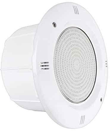 KWODE PAR56 Einbaugehäuse, Pool Scheinwerfer Fassung, Einbaurahmen, Nische, Pool Waterproof Gehäuse mit 2 m Kabel, Case für Stahlwand- und Betonschwimmbecken mit Folienauskleidung【Ohne PAR56 Lampe】
