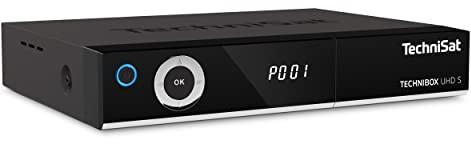 TechniSat TECHNIBOX UHD S – 4K Sat Receiver mit Twin Tuner (DVB-S/DVB-S2, ISIO-Internetfunktion, App Steuerung, PVR Aufnahmefunktion, WLAN, LAN, CI+, USB) schwarz