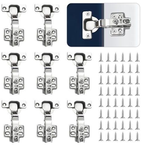 Schrankscharniere Küchen Scharniere Küchenschrankscharniere Schlafzimmer Türscharniere Full Overlay Mute Hydraulische Soft Close Scharniere für Badezimmer Schlafzimmer Schranktüren