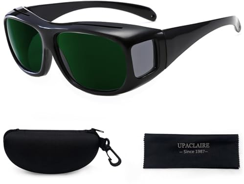 UpaClaire Schweißerbrille Rundum-Laserschutzbrille 200nm-2000nm Schutzbrille für Laserkosmetiker