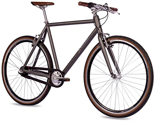 Airtracks 28 Zoll Herren Urban Bike Spria Shimano Nexus 3 Gang | Leichtes Urban Bike mit Shimano Nexus 3, ohne Rücktritt, Tektro V-Brakes und Starrgabel – ca. 13,5 kg