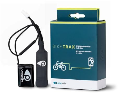 GPS-Tracker für E-Bikes — Shimano kompatibel, lückenlose GPS-Übertragung in Europa — Diebstahlschutz, Echtzeit-Tracking mit Handy-App — inkl. SIM & Zusatzakku