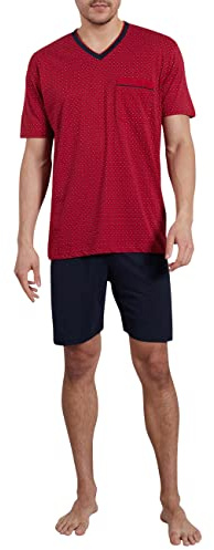 Götzburg Herren Shorty kurzer Pyjama Nachtwäsche