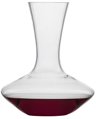 SCHOTT ZWIESEL Dekanter Classico 1 Stück, Karaffe für Rotwein mit Drop Protect Technologie aus Tritan Kristallglas, 123660