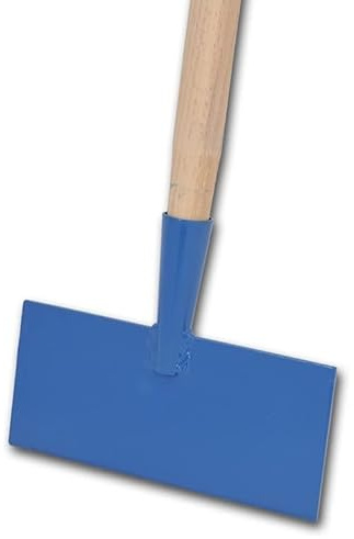 R.G. Kantenstecher Eisstößer Eistrimmer Rasenkantenstecher mit Holzstiel Rasenschneider Kantentrimmer 111cm Stiel