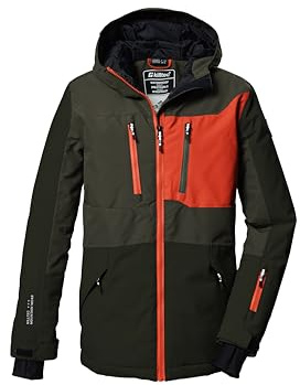 killtec Jungen Ksw 397 Bys Ski Jckt Skijacke/Funktionsjacke mit Kapuze und Schneefang