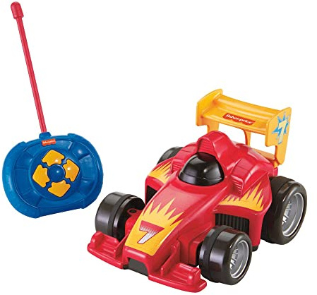 Fisher-Price Auto mit Fernbedienung ab 3 Jahre | Mein Erstes Ferngesteuertes Auto für Kinder ab 3 Jahre | Rennauto Ferngesteuert | Geschenk, 3 Jahre; Junge, Mädchen | Kinderspielzeug ab 3 Jahre, GVY94