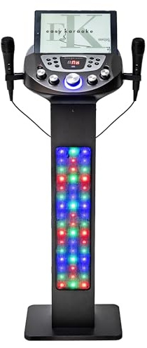 N-Gear NGS828-BT Karaoke-Anlage mit Standfuß, 240 W, Dual-Licht-Animationssystem