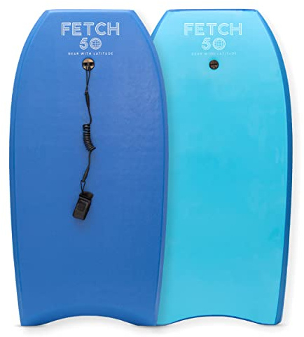 Fetch 50 Bodyboard für Erwachsene, mit Leistungsfunktionen für Anfänger und Fortgeschrittene, Blau, 111 cm