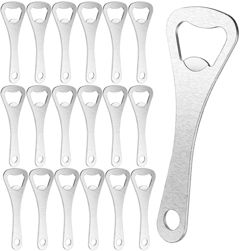 REJOECE 20 Stück Bier Flaschenöffner,Bottle Opener,Bierflaschenöffner,Metall Flaschenöffner für Home Pub Outdoor Männer