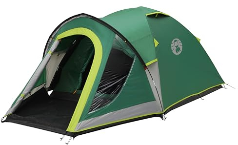 Coleman Kobuk Valley Kuppelzelt | leichtes 2-4 Personen Igluzelt mit großer verdunkelter Schlafkabine | Blackout Bedroom Technologie |2-4 Mann Campingzelt mit Vorzelt | 100% Wasserdicht WS 4.500
