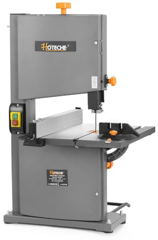 Hoteche 230MM Bandsäge | 350W Kupferdrahtmotor, 11.5M/S Sägeblattgeschwindigkeit, in Zwei - Wellpappe - Karton