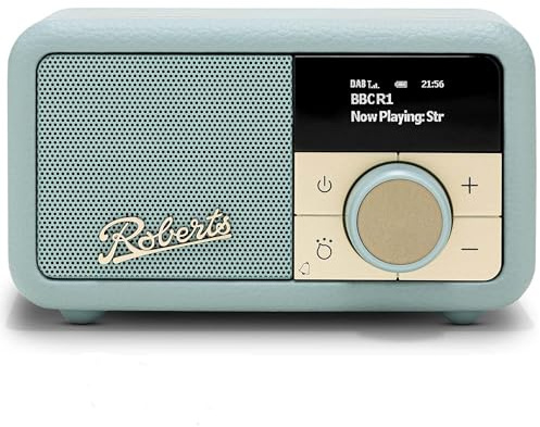 Roberts Revival PETITE2 FM/DAB/DAB+ Digitalradio mit Bluetooth, Duck Egg