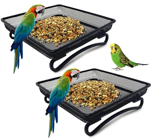 Sunshine smile 2 Pcs Futterstation Vögel,Bodenfutterstelle für Vögel,Feinmaschige Futterstation,Futterschale Amseln,Futterstation Vögel Schneemann,Feinmaschige Bodenfutterstation,Taubenfutterhaus