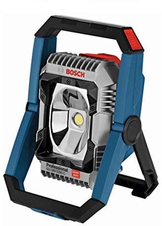 Bosch Professional 18V System projecteur de chantier LED sans-fil GLI 18V-2200 C (luminosité maxi 2200 lumens, Connect Ready)
