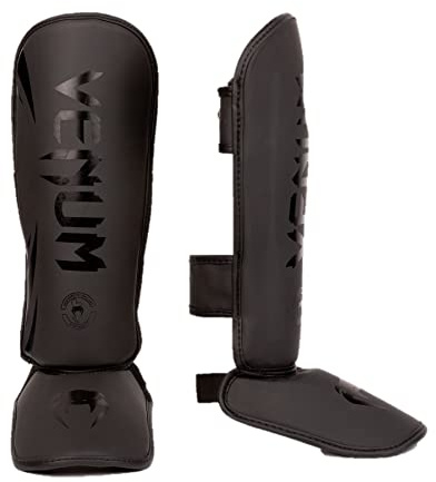 Venum Challenger Kinder-Schienbeinschoner - Schwarz-Schwarz - M