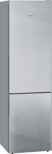 Siemens KG39EAICA iQ500 Kühl-Gefrier-Kombination, 201 x 60 cm, 249 L Kühlen + 94 L Gefrieren, LowFrost seltener abtauen, LED-Beleuchtung gleichmäßige Ausleuchtung, BigBox Platz für großes Gefriergut