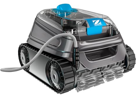 Automatischer Poolroboter Zodiac CNX 10 für bis zu 9 x 4 m, reinigt Boden, Wände und Wasserlinie. Zyklonsaugtechnologie, Agile Fortbewegung. Inklusive 15 m Kabel und Feinfilter