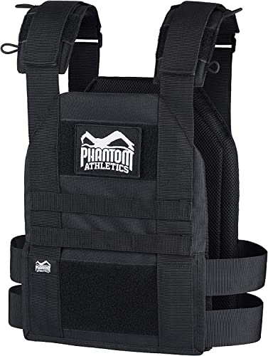 Phantom Athletics Gewichtsweste 9 kg (20 Lb) Platten Set, Schwarz, Einheitsgröße