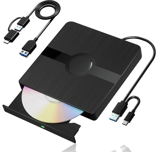 Externes Blu-Ray-Laufwerk, DVD/CD/BD Laufwerk mit Verlängerungsdatenkabel