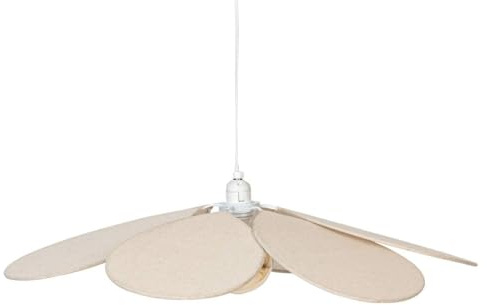 Atmosphera - Hängelampe Naya Petal - Leuchtmittel nicht enthalten E27 40W - Böhmische Metall-Kronleuchter für Schlafzimmer, Wohnzimmer, Flur und Büro - Höhenverstellbar