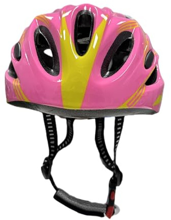 APLVFFZH Fahrradhelm für Kinder ab 3 Jahre, Kids Bike Helmet 53cm-58cm, Verstellbarer Sporthelm, Children Bicycle Helmet, Leicht Kinderhelm Radhelm Skaterhelm für Radfahren Klettern Inlineskaten, Rosa