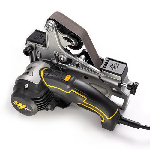 WORK SHARP® Ken Onion Edition Knife & Tool Sharpener Mk.2 Elite - Profi Messerschärfer elektrisch - Messer & Werkzeug Bandschleifer mit Winkel-Einstellung 10° - 35° für Messer, Scheren & Werkzeug