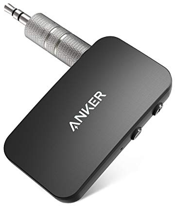 Anker Soundsync Bluetooth Empfänger für Musik mit Bluetooth 5.0, Akkulaufzeit von 12 Stunden, für Auto, Zuhause, Kopfhörer und Lautsprecher