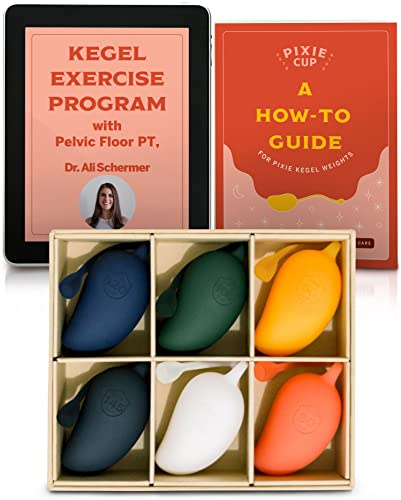 Pixie Inner Core Wellness & Krafttraining – Core Strength Set für Frauen – 6er-Set – Mit leicht verständlicher Anleitung & Übungen für Anfängerinnen & Fortgeschrittene