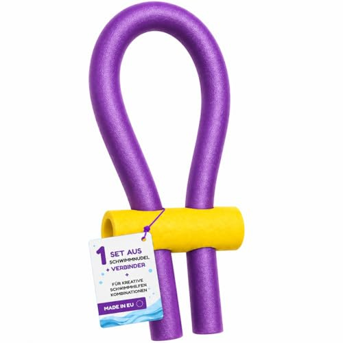 Schwimmnudel Set 160 cm – Poolnudel & Schwimmhilfe für Kinder und Erwachsene – Verschiedene Mengen mit optionalen Verbindern – Ideal für Pool, Schwimmunterricht