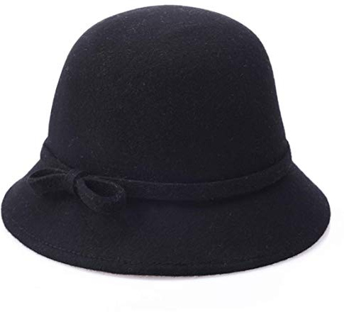 ITODA Wintermütze Damen Strickmütze Winter Fischerhut Strick Wollmütze Warm Winterhut Verstellbar Eimerhut Freizeithut mit Klettverschluss Damenmütze Outdoor Damenhut für Alltagsleben Wandern