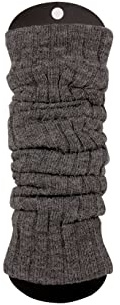 Ateena Stulpen Damen & Mädchen – Dunkelgaru – warme Beinwärmer aus Wolle, 60 cm lang, dehnbar bis 40/48 cm – ideal für Winter & Alltag