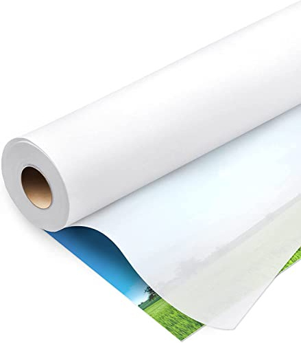 Schnittmusterpapier Rolle leicht durchsichtig 91,4 cm x 20 Meter 35g/m | Pergamin Transparent Papier Rolle – Zeichenpapier, Skizzenpapier für Schnittmuster zum Nähen & Abpausen