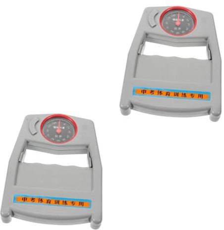 BESPORTBLE 2st Dynamometer Werkzeug Handtrainer-tester Handtester Griffstärkemesser Handtrainingsgerät Handkraftmesser Messgerät Zur Stärkung Des Griffs Handstärkungsgerät Mit Abs