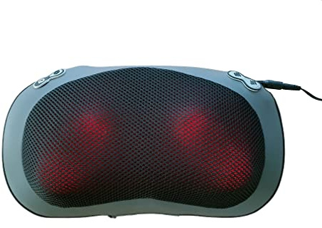 ERGOLEBEN Shiatsu 3D Massagekissen Nacken & Rücken, Anthrazit