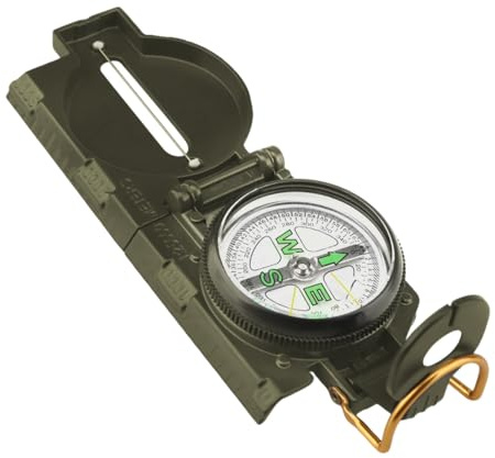 Kompass Outdoor Aluminiumlegierungsmaterial - Geeignet Für Die Jagd, Wandern Und Outdoor Camping Aktivitäten, Stabile Richtung Gewährleisten