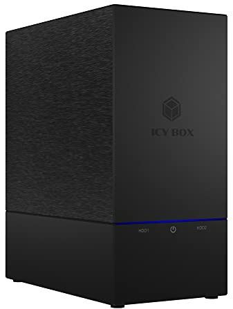 ICY BOX RAID-System 2X 2,5/3,5 HDD USB 3.1 Gen 2 IB-RD3621-C31 | 2x 2,5 oder 3,5 HDD/SSD im RAID-Verbund1x USB 3.1 Gen 2 Host-AnschlussRAID-Modi 0/1/Large/Single wählbar