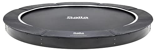 Salta Royal Baseground Trampolin - rund - Ø396cm - Schwarz