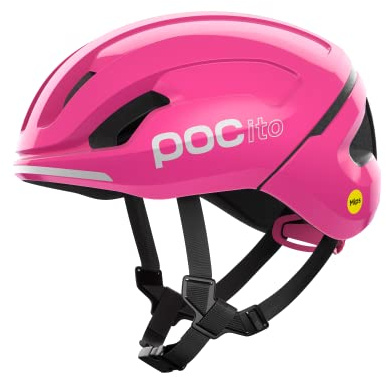 POCito Omne MIPS – Kinder-Fahrradhelm mit MIPS Evolve, Leichter EPS-Helm, Reflektierenden Details & 360° Anpassung für Sicherheit bei Radfahren & Freizeit