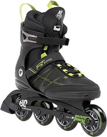 K2 Skates Herren Inline Skates F.I.T. 80 PRO, Black - Olive, 30G0211.1.1.120