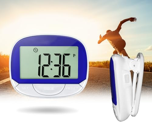 ZIKSUN Schrittzähler JBQ-01, Pedometer, Blau