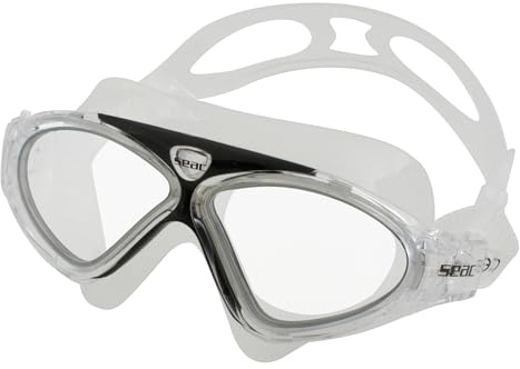 Seac Vision HD, Schwimmbrillen für Pool und Freiwasser für Damen und Herren