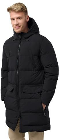 Jack Wolfskin Herren Nordlicht M Daunenparka, Schwarz, XL EU